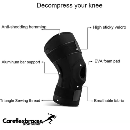 Careflexbraces™ Adjustable Knee Braces